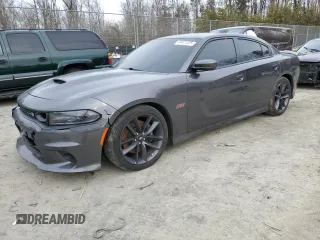 2019 Dodge Charger Scat Pack with VIN 2C3CDXGJ5KH742227, listed as a Copart auction lot 44421325 with 70,467 mi miles and Salvage Title. Bid and sale history available at DreamBid. Image 1.