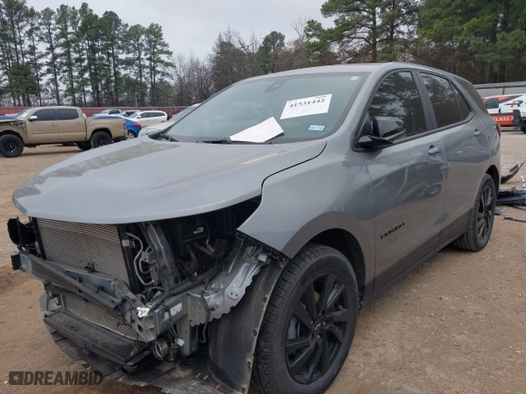 2024 Chevrolet Equinox LS with VIN 3GNAXHEG4RL293817, listed as a IAAI auction lot 41531442 with 21,063 mi miles. Bid and sale history available at carsss.com. Image 20.