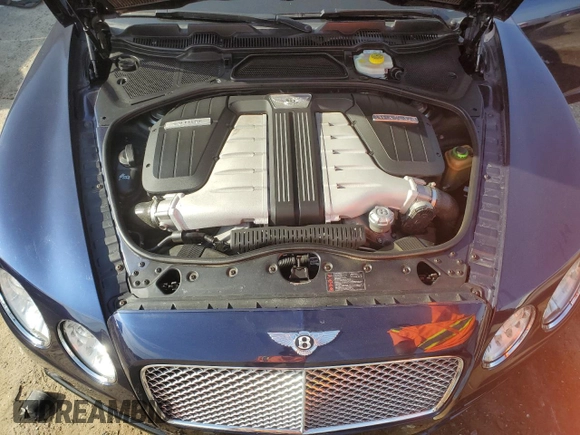 2014 Bentley Flying Spur with VIN SCBEC9ZA9EC096538, listed as a Copart auction lot 54035415 with 46,346 mi miles and Salvage Title. Bid and sale history available at DreamBid. Image 11.