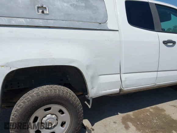 2018 Chevrolet Colorado 2WD Work Truck with VIN 1GCHSBEAXJ1287644, listed as a IAAI auction lot 42734585 with 110,496 mi miles and . Bid and sale history available at DreamBid. Image 19.
