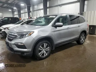 2018 Honda Pilot EX-L z VIN 5FNYF6H80JB056599, wystawiony jako Copart lot #81109414 z przebiegiem 71 342 mil mil oraz Szkoda całkowita • Salvage title. Historia ofert i sprzedaży dostępna na DreamBid. Obrazek 1.
