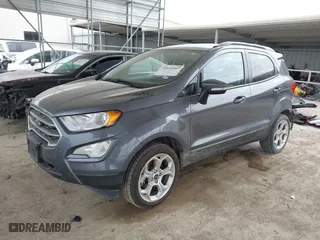 2021 Ford EcoSport SE with VIN MAJ3S2GE9MC451944, listed as a IAAI auction lot 41614897 with 39,925 mi miles. Bid and sale history available at carsss.com. Image 2.
