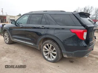 2022 Ford Explorer Platinum with VIN 1FM5K8HC5NGA35754, listed as a IAAI auction lot 41334528 with 65,772 mi miles. Bid and sale history available at carsss.com. Image 3.
