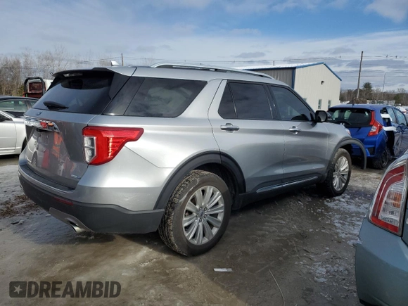 2020 Ford Explorer Limited with VIN 1FMSK8FH6LGB37482, listed as a Copart auction lot 42230385 with 61,392 mi miles and Salvage Title. Bid and sale history available at carsss.com. Image 3.