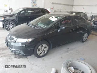 2015 Honda Civic LX with VIN 19XFB2F51FE235588, listed as a IAAI auction lot 42167966 with Not Provided miles and . Bid and sale history available at carsss.com. Image 17.