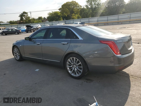 2016 Cadillac CT6 Luxury RWD with VIN 1G6KC5RX1GU158835, listed as a Copart auction lot 67373604 with 165,614 mi miles and Salvage title. Bid and sale history available at DreamBid. Image 2.