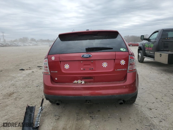 2009 Ford Edge Limited with VIN 2FMDK39C59BA87220, listed as a Copart auction lot 50958075 with 189,663 mi miles and Salvage Title. Bid and sale history available at carsss.com. Image 6.