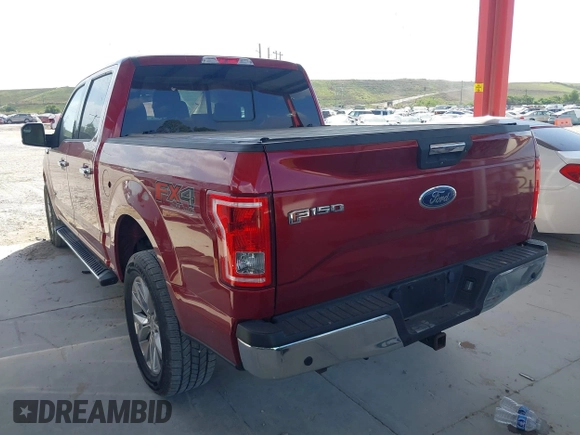 2017 Ford F-150 XL with VIN 1FTEW1EG8HKE07032, listed as a IAAI auction lot 41581560 with 71,688 mi miles. Bid and sale history available at carsss.com. Image 3.
