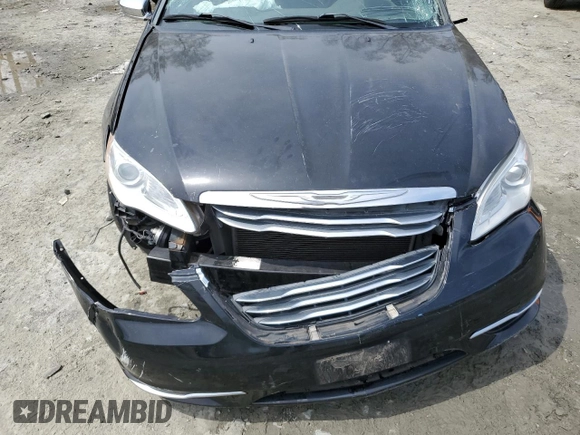 2013 Chrysler 200 Limited with VIN 1C3CCBCG9DN751782, listed as a Copart auction lot 52711945 with Not Provided miles and Salvage Title. Bid and sale history available at DreamBid. Image 11.