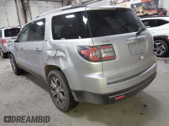 2013 GMC Acadia SLT with VIN 1GKKVRKD0DJ183547, listed as a IAAI auction lot 41003493 with 146,069 mi miles. Bid and sale history available at carsss.com. Image 3.