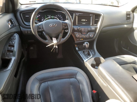 2012 Kia Optima Hybrid with VIN KNAGM4AD7C5024862, listed as a Copart auction lot 53484245 with 132,583 mi miles and Salvage Title. Bid and sale history available at carsss.com. Image 8.