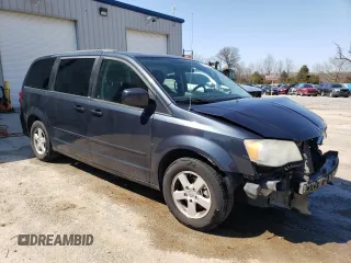 2013 Dodge Grand Caravan SXT with VIN 2C4RDGCG6DR611272, listed as a Copart auction lot 43072485 with 163,243 mi miles and Non Repairable. Bid and sale history available at DreamBid. Image 4.