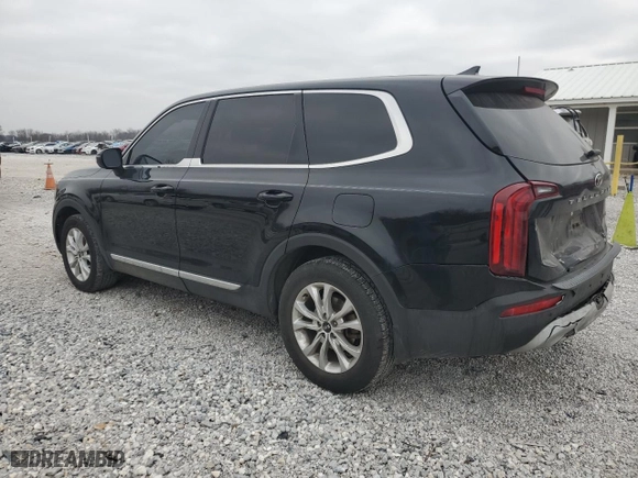 2020 Kia Telluride LX with VIN 5XYP24HCXLG079786, listed as a Copart auction lot 43041695 with 112,307 mi miles and Salvage Title. Bid and sale history available at carsss.com. Image 2.