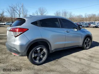 2019 Honda HR-V EX-L with VIN 3CZRU6H71KM723799, listed as a Copart auction lot 47702525 with 43,025 mi miles and Salvage Title. Bid and sale history available at carsss.com. Image 3.