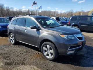 2012 Acura MDX Tech/Entertainment Pkg with VIN 2HNYD2H43CH512873, listed as a Copart auction lot 46310765 with 158,179 mi miles and Clean Title. Bid and sale history available at carsss.com. Image 4.