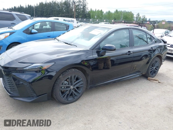 2025 Toyota Camry LE с VIN 4T1DBADK0SU000861, выставлен на аукционе IAAI как лот 42131419 с пробегом 37 508 миль миль и . История ставок и продаж доступна на DreamBid. Изображение 2.