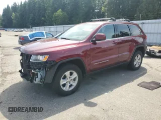 2016 Jeep Grand Cherokee Laredo with VIN 1C4RJFAG2GC420726, listed as a Copart auction lot 60476615 with 80,133 mi miles and Salvage title. Bid and sale history available at DreamBid. Image 1.