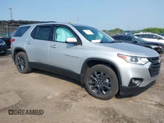 2021 Chevrolet Traverse RS with VIN 1GNEVJKW2MJ239524, listed as a IAAI auction lot 42457194 with 25,535 mi miles and . Bid and sale history available at DreamBid. Image 1.