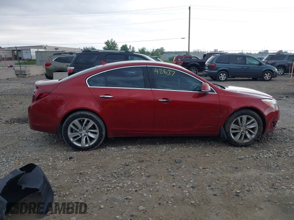 2014 Buick Regal Premium I with VIN 2G4GN5EX0E9171875, listed as a IAAI auction lot 42642637 with 129,479 mi miles and . Bid and sale history available at DreamBid. Image 14.