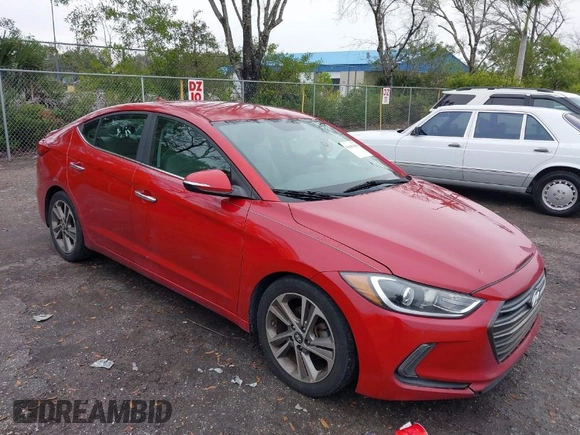2017 Hyundai Elantra SE z VIN 5NPD84LF7HH052757, wystawiony jako IAAI lot #41409185 z przebiegiem 179 954 mil mil oraz . Historia ofert i sprzedaży dostępna na DreamBid. Obrazek 1.