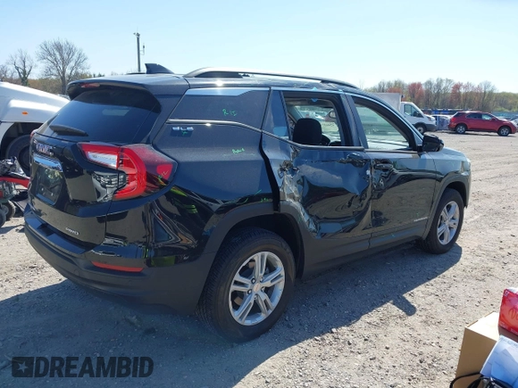 2024 GMC Terrain SLE with VIN 3GKALTEG8RL110916, listed as a IAAI auction lot 42064712 with 4,418 mi miles and . Bid and sale history available at DreamBid. Image 4.