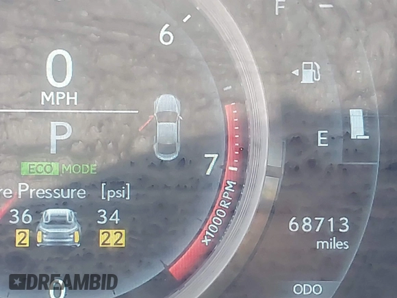 2015 Lexus RC 350 F Sport with VIN JTHSE5BC7F5004605, listed as a IAAI auction lot 41730394 with 68,713 mi miles and . Bid and sale history available at DreamBid. Image 16.