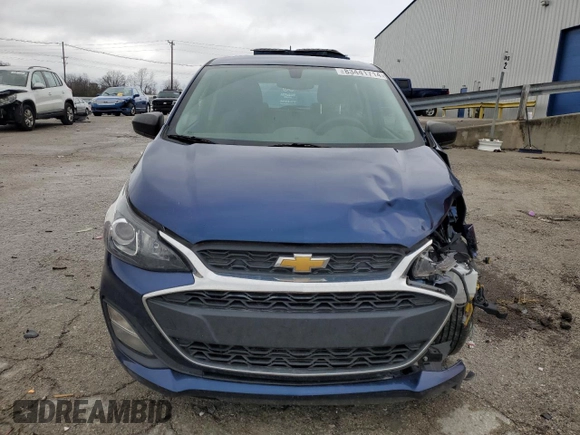 2022 Chevrolet Spark LS with VIN KL8CB6SA3NC032214, listed as a Copart auction lot 83441714 with 106,796 mi miles and Non Repairable. Bid and sale history available at DreamBid. Image 5.