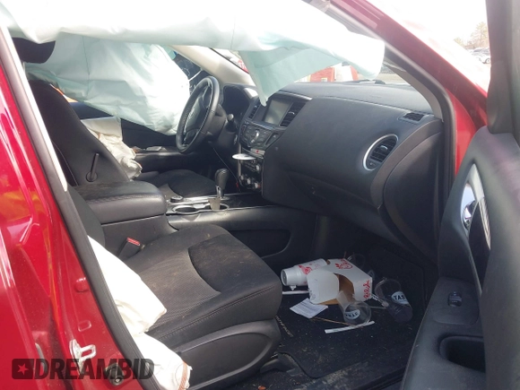 2018 Nissan Pathfinder SL with VIN 5N1DR2MM3JC650758, listed as a IAAI auction lot 41182749 with 40,091 mi miles. Bid and sale history available at carsss.com. Image 5.