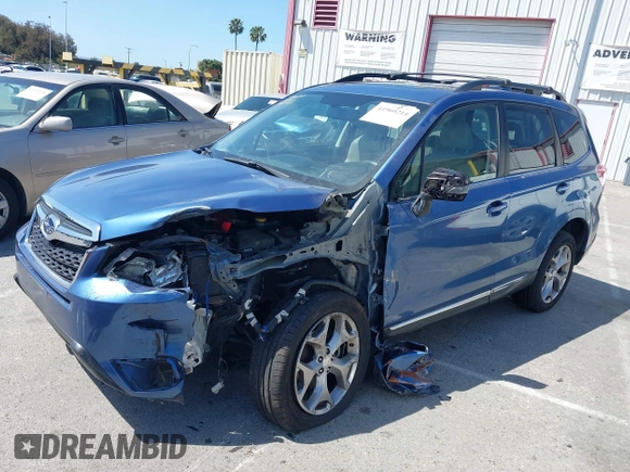 2016 Subaru Forester 2.5i Touring with VIN JF2SJAVC2GH441141, listed as a IAAI auction lot 41960214 with 78,078 mi miles. Bid and sale history available at carsss.com. Image 2.