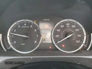 2020 Acura TLX with VIN 19UUB2F33LA001930, listed as a Copart auction lot 44854855 with 55,429 mi miles and Salvage Title. Bid and sale history available at carsss.com. Image 9.