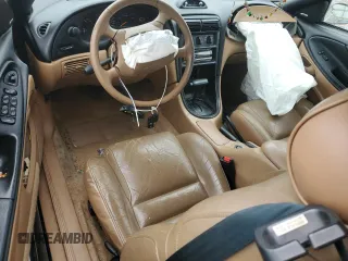 1996 Ford Mustang GT with VIN 1FALP45X6TF145802, listed as a Copart auction lot 50532085 with 76,908 mi miles and Salvage Title. Bid and sale history available at carsss.com. Image 8.