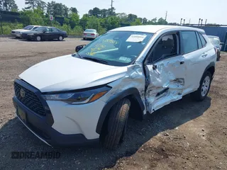 2023 Toyota Corolla Cross L with VIN 7MUAAABG0PV056373, listed as a IAAI auction lot 42495014 with 17,368 mi miles and . Bid and sale history available at DreamBid. Image 2.