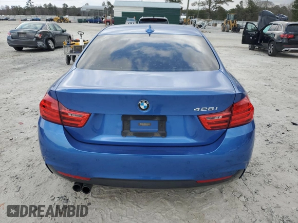 2015 BMW 4 Series 428i with VIN WBA3N3C54FK231999, listed as a Copart auction lot 47919085 with 116,634 mi miles and Salvage Title. Bid and sale history available at DreamBid. Image 6.