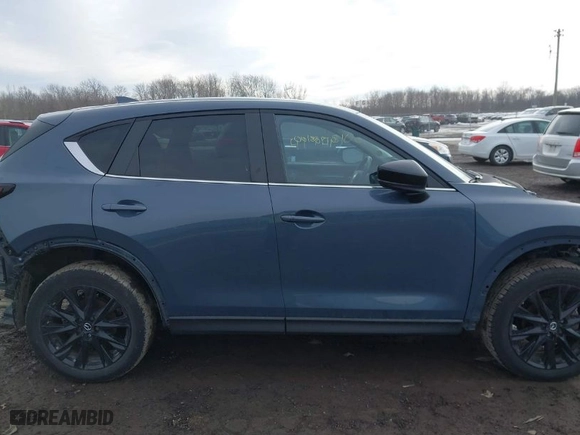 2022 Mazda CX-5 2.5 S Carbon Edition with VIN JM3KFBCM2N0529241, listed as a IAAI auction lot 41708100 with NaN miles. Bid and sale history available at carsss.com. Image 14.