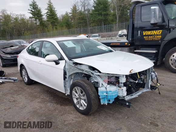 2025 Toyota Camry LE с VIN 4T1DBADK5SU522109, выставлен на аукционе IAAI как лот 42220850 с пробегом 298 миль миль и . История ставок и продаж доступна на DreamBid. Изображение 6.