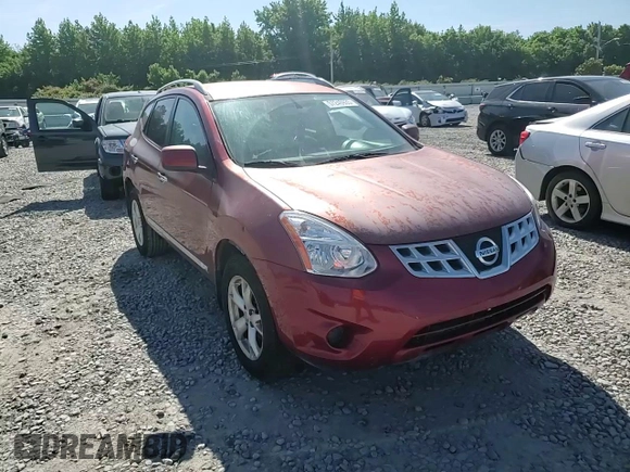 2011 Nissan Rogue SV z VIN JN8AS5MT6BW186180, wystawiony jako Copart lot #57245935 z przebiegiem Nie podano mil oraz Szkoda całkowita • Salvage title. Historia ofert i sprzedaży dostępna na DreamBid. Obrazek 14.