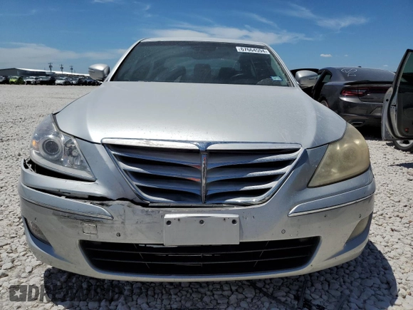 2009 Hyundai Genesis with VIN KMHGC46EX9U023528, listed as a Copart auction lot 67664594 with 168,562 mi miles and Salvage Title. Bid and sale history available at carsss.com. Image 5.