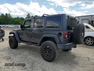 2017 Jeep Wrangler Unlimited Sport with VIN 1C4HJWDG3HL542066, listed as a Copart auction lot 62637435 with Not provided miles and Salvage title. Bid and sale history available at DreamBid. Image 2.