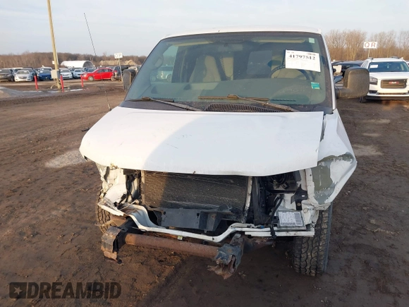 2005 Chevrolet Express Cargo with VIN 1GCFG15T251250047, listed as a IAAI auction lot 41797512 with 149,610 mi miles and . Bid and sale history available at DreamBid. Image 6.