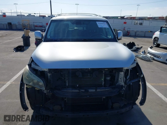 2012 Infiniti QX56 7-passenger with VIN JN8AZ2NF9C9517238, listed as a IAAI auction lot 42040522 with 165,088 mi miles. Bid and sale history available at carsss.com. Image 13.