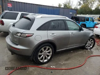 2007 Infiniti FX35 with VIN JNRAS08W37X205871, listed as a Copart auction lot 72570754 with 149,106 mi miles and Non Repairable. Bid and sale history available at carsss.com. Image 3.