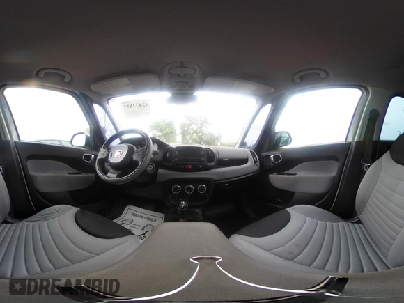 2014 FIAT 500L Easy with VIN ZFBCFABH8EZ002444, listed as a IAAI auction lot 42471881 with 134,266 mi miles and . Bid and sale history available at DreamBid. Image 18.