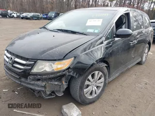 2015 Honda Odyssey EX-L with VIN 5FNRL5H60FB011806, listed as a IAAI auction lot 41791543 with 161,116 mi miles and . Bid and sale history available at DreamBid. Image 6.