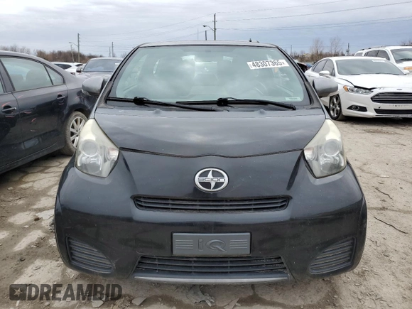 2014 Scion iQ with VIN JTNJJXB04EJ029974, listed as a Copart auction lot 48307365 with 102,901 mi miles and Salvage Title. Bid and sale history available at carsss.com. Image 5.