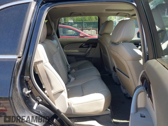 2012 Acura MDX Tech Pkg with VIN 2HNYD2H33CH549493, listed as a IAAI auction lot 42165705 with 140,315 mi miles. Bid and sale history available at carsss.com. Image 8.