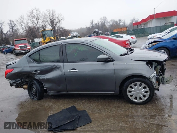 2016 Nissan Versa SV with VIN 3N1CN7AP4GL870594, listed as a IAAI auction lot 41107968 with 94,698 mi miles. Bid and sale history available at carsss.com. Image 14.