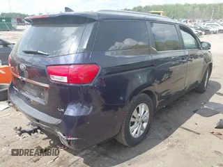 2018 Kia Sedona LX with VIN KNDMB5C16J6424343, listed as a IAAI auction lot 41952305 with 130,439 mi miles. Bid and sale history available at carsss.com. Image 4.
