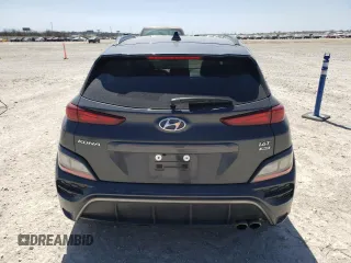 2023 Hyundai Kona N Line with VIN KM8K3CA38PU941480, listed as a Copart auction lot 48387575 with 30,923 mi miles and Salvage Title. Bid and sale history available at carsss.com. Image 6.