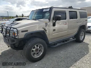 2003 Hummer H2 with VIN 5GRGN23U03H133467, listed as a Copart auction lot 51080075 with 119,890 mi miles and Clean Title. Bid and sale history available at carsss.com. Image 1.