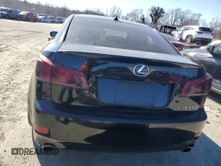2012 Lexus IS 250 with VIN JTHBF5C21C5168141, listed as a Copart auction lot 41750355 with 228,932 mi miles and Salvage Title. Bid and sale history available at DreamBid. Image 6.